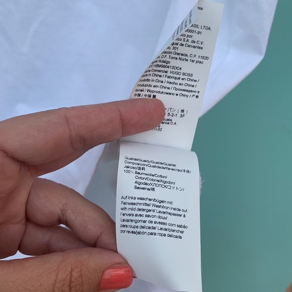 BOSS pocket tee tp S short sleeve casual t-shirt - Picture 4 of 6